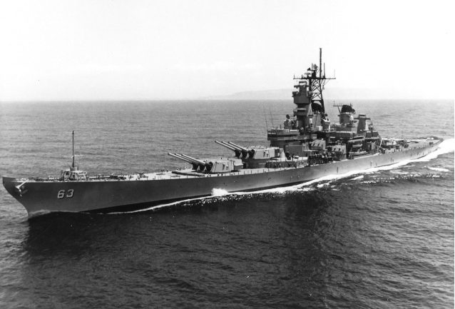 アイオワ級戦艦「ミズーリ」